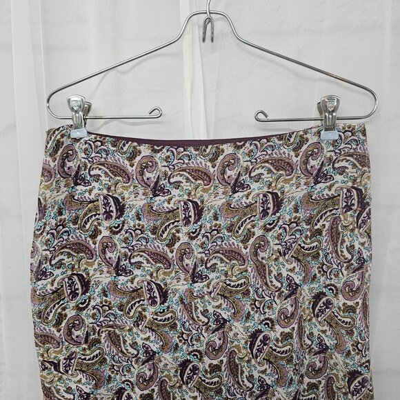 Vintage My Michelle Purple Paisley Fairy Skirt Y2K Metallic Boho Retro Hippie 7 - Picture 2 of 11
